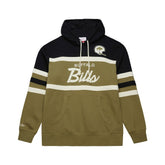 Buffalo Bills Vintage Logo Head Coach Hoodie - Olive outlet
