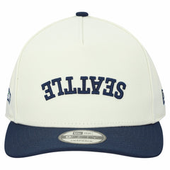 Seattle Seahawks New Era Upside Down 9FIFTY A-Frame Snapback Hat - Cream for sale