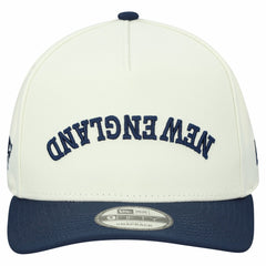 New England Patriots New Era Upside Down 9FIFTY A-Frame Snapback Hat - Cream on sale