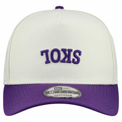 Minnesota Vikings New Era Upside Down 9FIFTY A-Frame Snapback Hat - Cream online
