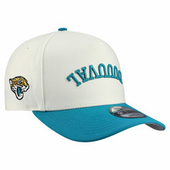 Jacksonville Jaguars New Era Upside Down 9FIFTY A-Frame Snapback Hat - Cream online