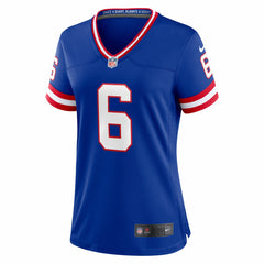 Jaxson Dart New York Giants Women's Alternate 2 Classic Game Jersey - Royal outlet