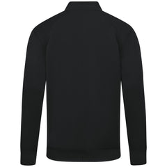 Cincinnati Reds Levelwear Upright Insignia Tri-Blend Quarter-Zip Pullover Black