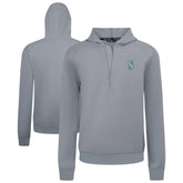 Seattle Mariners Levelwear Technic Insignia Quarter-Zip Hoodie Gray