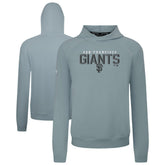 San Francisco Giants Levelwear Mandate Carve Tri-Blend Hoodie Gray