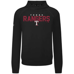 Texas Rangers Levelwear Mandate Carve Tri-Blend Hoodie Black