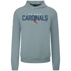 St. Louis Cardinals Levelwear Mandate Carve Tri-Blend Hoodie Gray