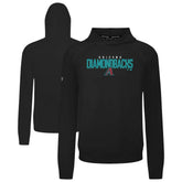Arizona Diamondbacks Levelwear Mandate Carve Tri-Blend Hoodie Black