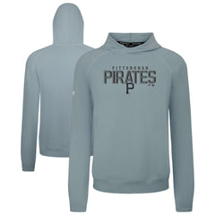 Pittsburgh Pirates Levelwear Mandate Carve Tri-Blend Hoodie Gray