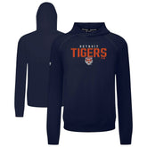 Detroit Tigers Levelwear Mandate Carve Tri-Blend Hoodie Navy