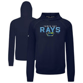 Tampa Bay Rays Levelwear Mandate Carve Tri-Blend Hoodie Navy