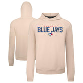 Toronto Blue Jays Levelwear Mandate Carve Tri-Blend Hoodie Khaki