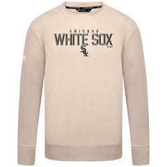 Chicago White Sox Levelwear Mandate Carve Tri-Blend Sweatshirt Khaki
