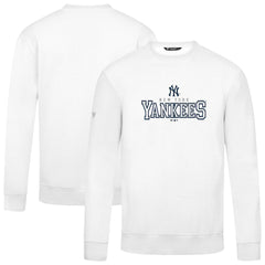 New York Yankees Levelwear Zane Journey Sweatshirt White