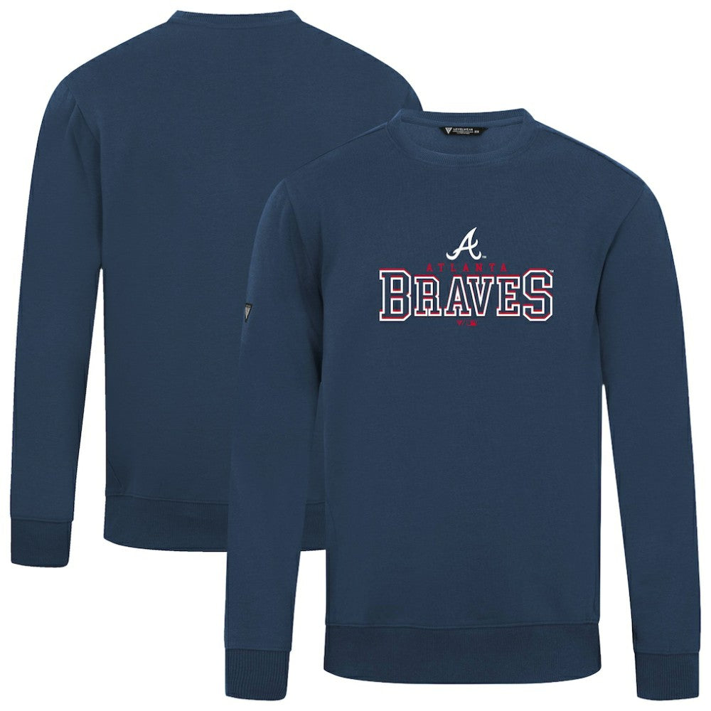 Atlanta Braves Levelwear Zane Journey Sweatshirt Navy