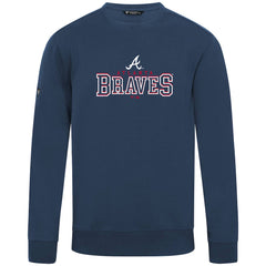 Atlanta Braves Levelwear Zane Journey Sweatshirt Navy