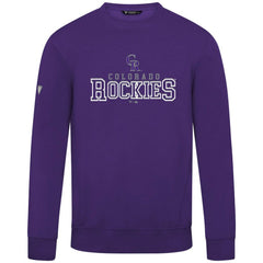 Colorado Rockies Levelwear Zane Journey Sweatshirt Purple