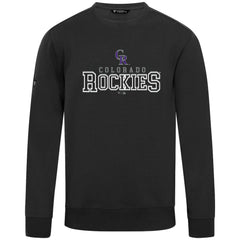Colorado Rockies Levelwear Zane Journey Sweatshirt Black