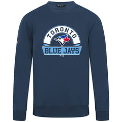 Toronto Blue Jays Levelwear Zane Banner Arch Sweatshirt Navy