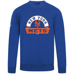 New York Mets Levelwear Zane Banner Arch Sweatshirt Royal