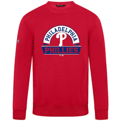 Philadelphia Phillies Levelwear Zane Banner Arch Sweatshirt Red