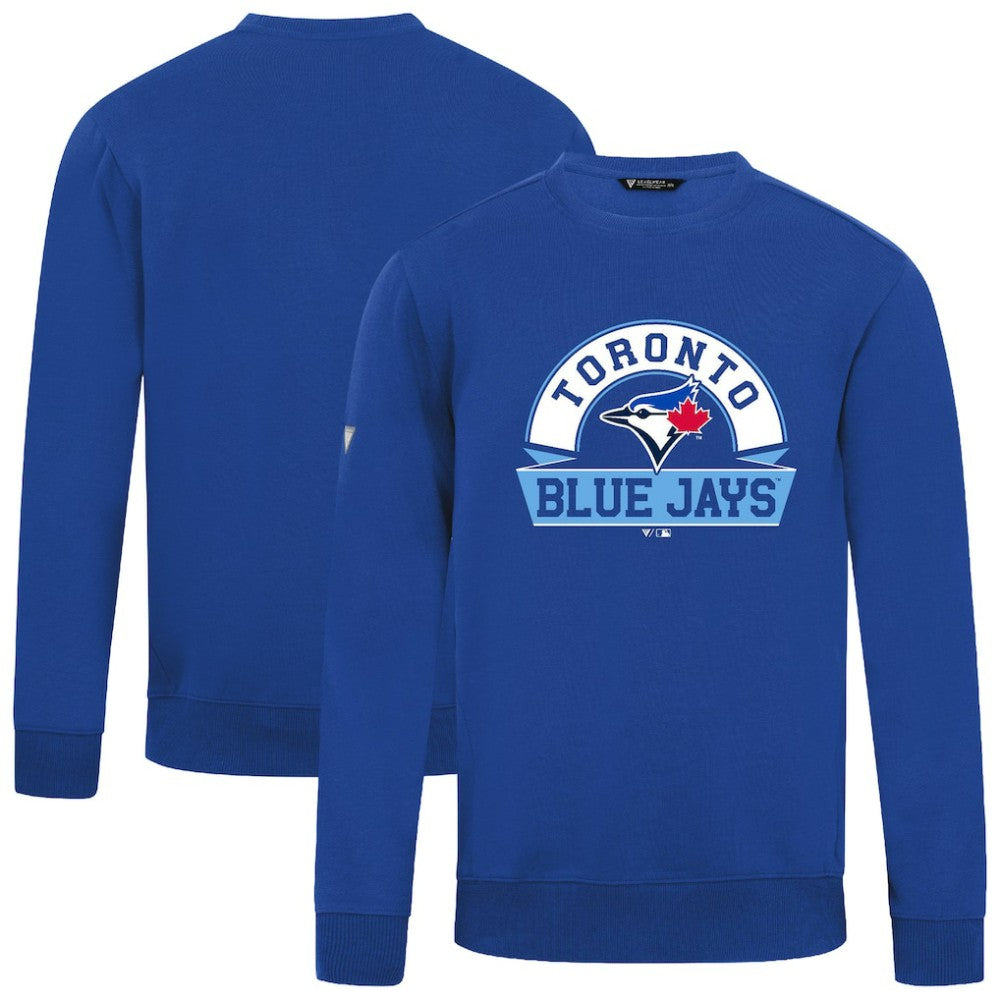 Toronto Blue Jays Levelwear Zane Banner Arch Sweatshirt Royal