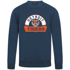Detroit Tigers Levelwear Zane Banner Arch Sweatshirt Navy