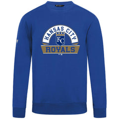 Kansas City Royals Levelwear Zane Banner Arch Sweatshirt Royal