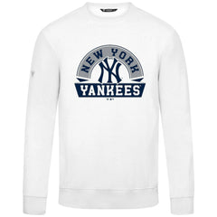 New York Yankees Levelwear Zane Banner Arch Sweatshirt White