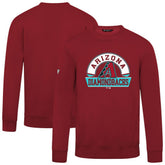 Arizona Diamondbacks Levelwear Zane Banner Arch Sweatshirt Red