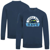 Tampa Bay Rays Levelwear Zane Banner Arch Sweatshirt Navy