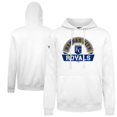 Kansas City Royals Levelwear Podium Banner Arch Hoodie White