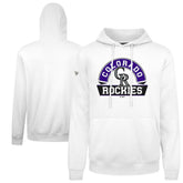 Colorado Rockies Levelwear Podium Banner Arch Hoodie White