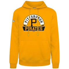 Pittsburgh Pirates Levelwear Podium Banner Arch Hoodie Gold