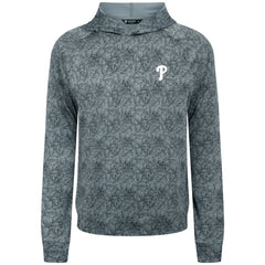 Philadelphia Phillies Levelwear Albatross Raglan Hoodie Gray