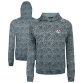 Cincinnati Reds Levelwear Albatross Raglan Hoodie Gray