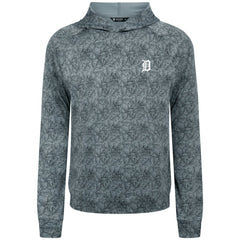 Detroit Tigers Levelwear Albatross Raglan Hoodie Gray