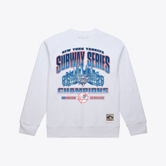 New York Yankees Subway Series Champions Crewneck Sweatshirt White