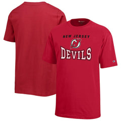 New Jersey Devils Champion Youth Graphic T-Shirt - Red T-shirts