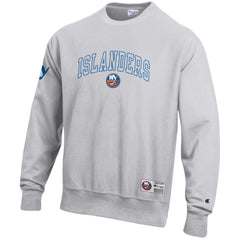 New York Islanders Champion Reverse Weave Fleece Sweatshirt - Gray Sweatshirts