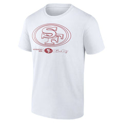 Brock Purdy San Francisco 49ers Outline Player T-Shirt - White online
