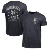San Francisco Giants Champion Vintage 3-Hit Tri-Blend T-Shirt Black