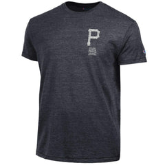 Pittsburgh Pirates Champion Vintage 3-Hit Tri-Blend T-Shirt Black