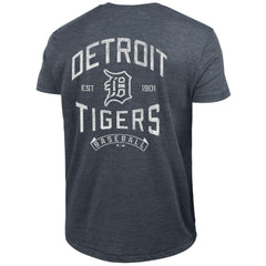 Detroit Tigers Champion Vintage 3-Hit Tri-Blend T-Shirt Navy