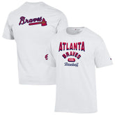 Atlanta Braves Champion 3-Hit Jersey T-Shirt White