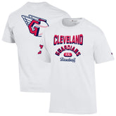 Cleveland Guardians Champion 3-Hit Jersey T-Shirt White