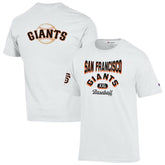 San Francisco Giants Champion 3-Hit Jersey T-Shirt White