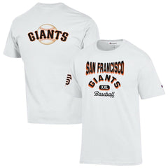San Francisco Giants Champion 3-Hit Jersey T-Shirt White