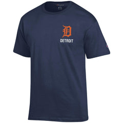 Detroit Tigers Champion Jersey T-Shirt Navy