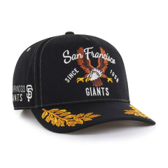 San Francisco Giants Keepsake Collection Adjustable Hitch Hat Black